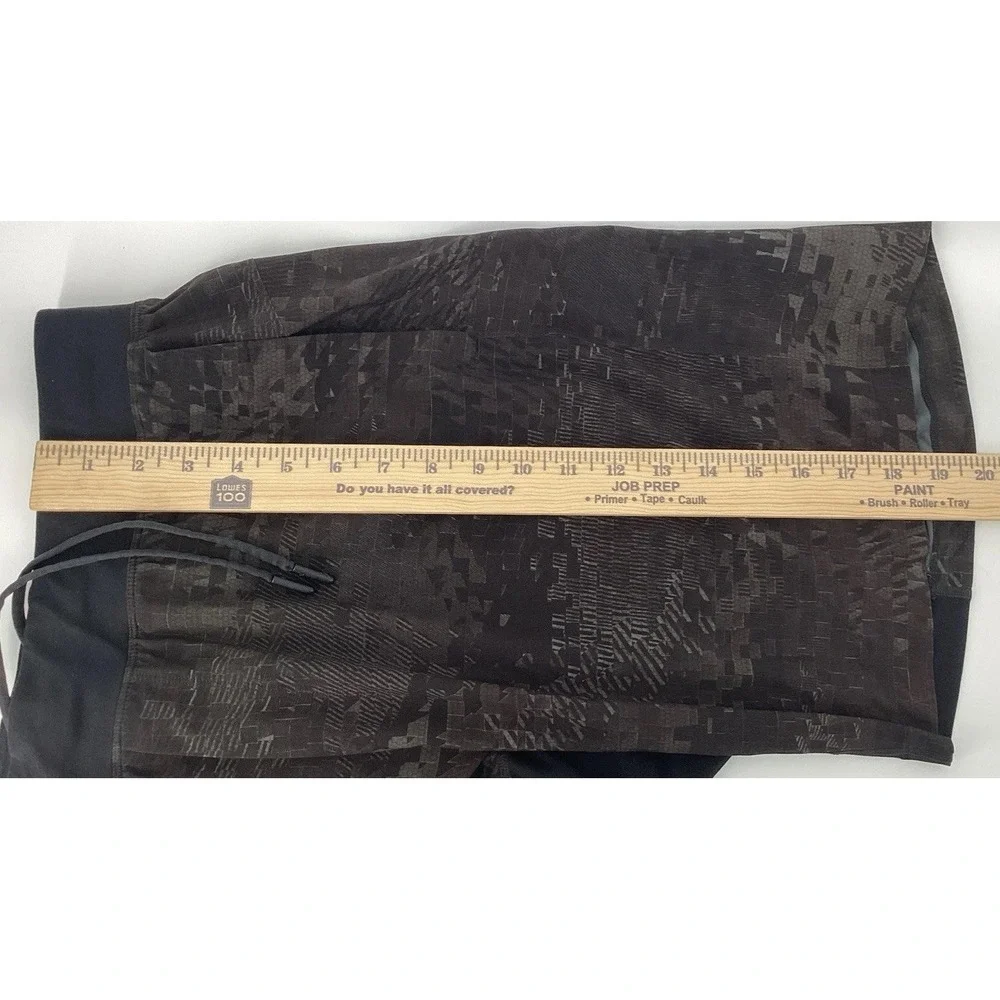 Lululemon Shorts Mens XL Black Lined Running Gym Athletic Pace Breaker 7